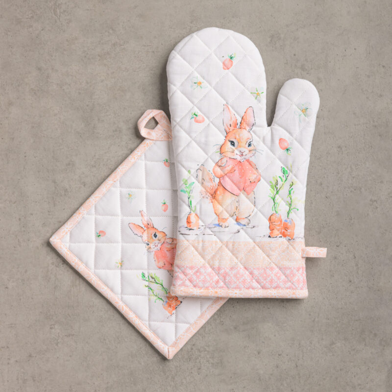 Bunny Party Glove & Potholder