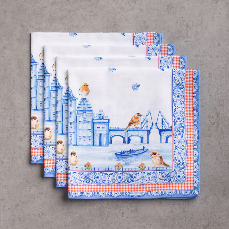 Amsterdam Canals Napkins