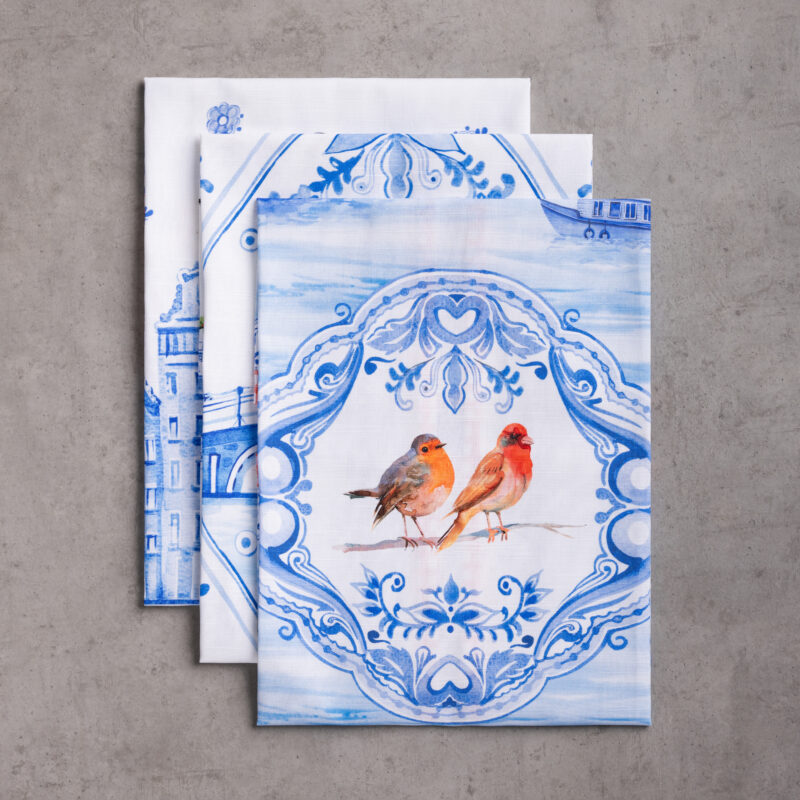 Amsterdam Canals Kitchen Towel