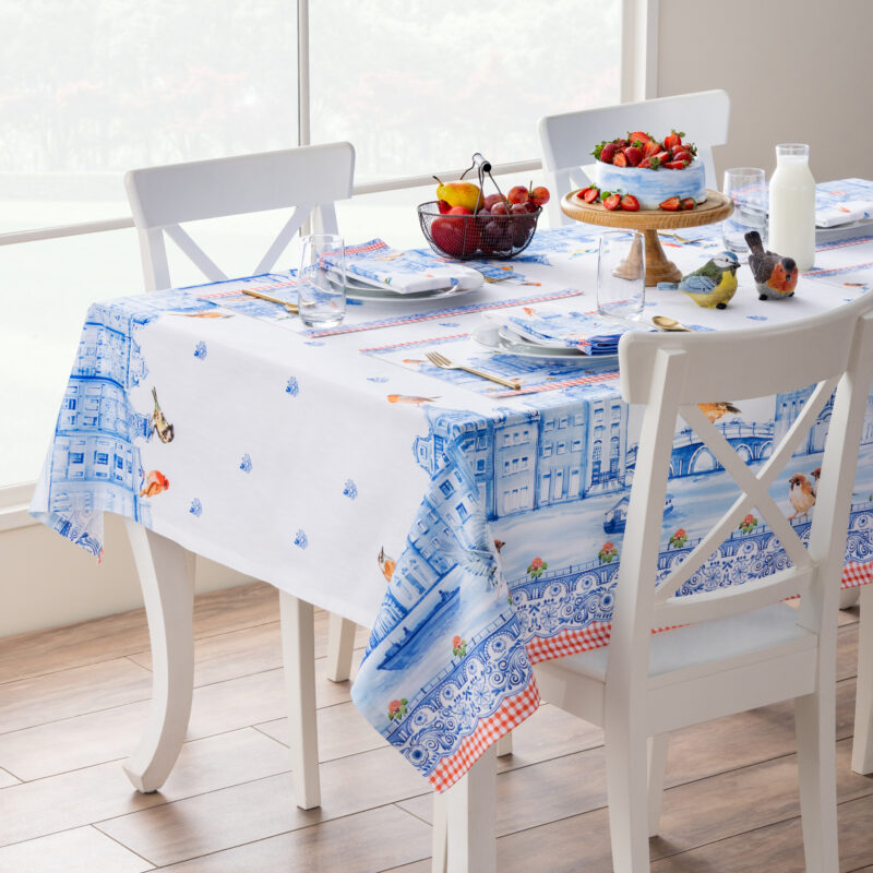 Amsterdam Canals Tablecloth