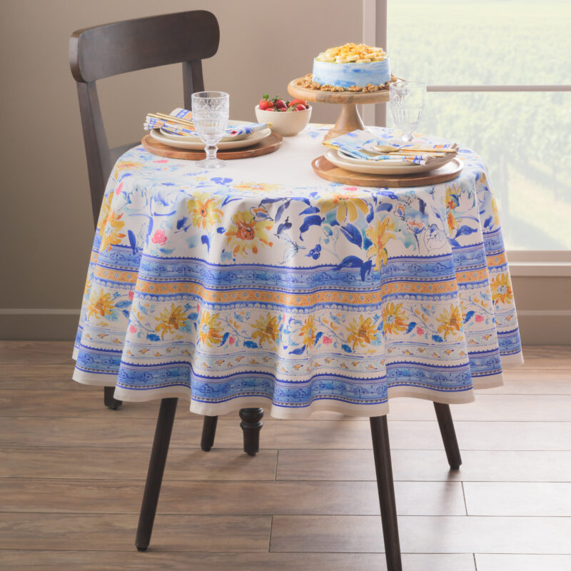 Girassol Round Tablecloth