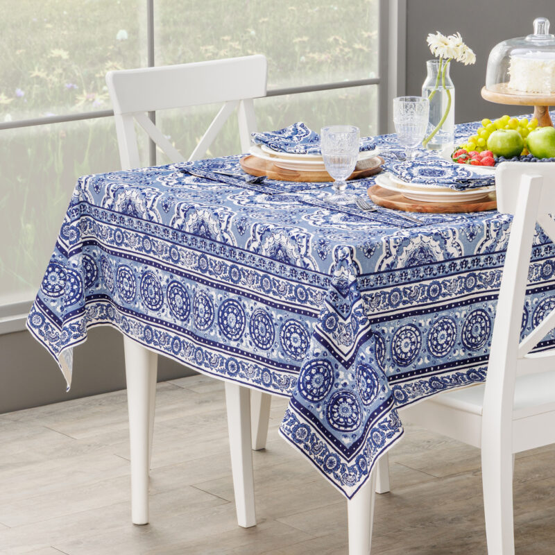 Melodie Blue Tablecloth